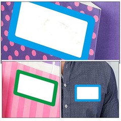 150 Pcs Labels for School Supplies Colorful Stickers Name Badge Index Tabs