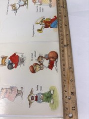 Lot Vtg Wallace Tripp Pawprints Current Mouse Mice Hippo Rabbit Stickers Sheets