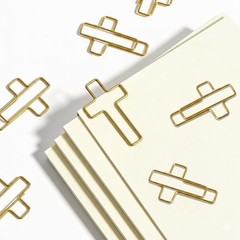 70 Pack Gold Cross Paper Clips, Decorative Paper Clips and Bookmarks for Bibl…