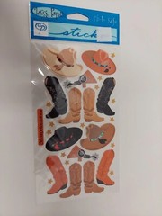 Lot of 6 Mix Brands Scrapbooking Stickers, Crafts Etc!