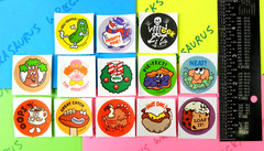 Trend Retro Lot Of 13 Scratch & Sniff Stickers Pickle Pie Cocoa Hot Dog Cherry