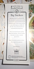 Colorbok Peter Rabbit The World Of Beatrix Potter Large Sticker Sheet Lot Of 70