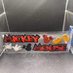MICKEY MOUSE TITLE Embroidered Stickers (8pc)Disney•Gloves•Head Icons•Disneyland