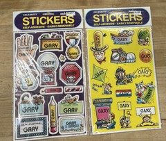Vtg 1983 JUANA Celebrity Stickers Sealed Mark I Name Stickers LOT OF 2 SETS