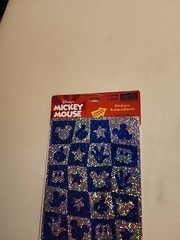 Vintage Disney Heartline Hallmark Mickey Mouse Sparkling Stickers (New) #71