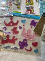 1 Lb 10oz Stickers Lot Of Stencils, Party Props, Stickers Stickers Stickers