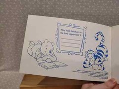 Vintage Sandylion Winnie The Pooh Tigger Sticker Album Sheet Notebook Folder Lot