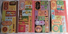 3Birds Let The Moment Stick – Set Of 40 Stickers Sheets 6″x12″ /542