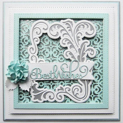 4PCS Alphabets Die for Card Making DIY Scrapbooking Get Well Soon,With Sympathy,
