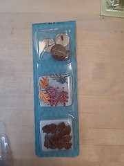 Mixed Lot Making Memories Antique Decorative Brads , Scrapbook Various Brands