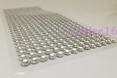 504 Pieces Self Adhesive Rhinestone Stickers 6mm 1/4″ Round Decoration