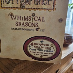 Lori Gardner Whimsical Seasons Scrapbooking 4 Kits In One (Over 700 PIECES) NEW!