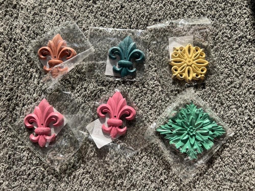 Fleur De Lis 3D Crafts Accessories Lot By Art Minds