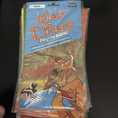 1970s WALT DISNEY STORYTIME DOODLES LETRASET RUB DOWN TRANSFERS SEALED LOT
