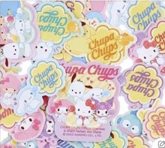 Sanrio Chupa Chups Sanrio Characters Sticker Pack Scrapbook Diary’s Kids Kawaii