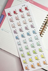 Home Cleaning, bathroom,Floor Cleaning:Handmake Erin Condren Planner Sticker