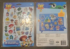 10 Toy Story 5 Puffy Sticker Packs (35 pcs in each pack)