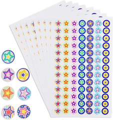 2730 Count Teacher Star Reward Stickers for Kids and Students, Small Sticker for