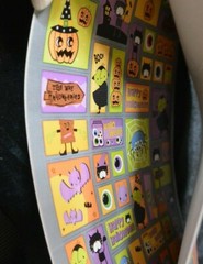 Creatology Halloween Stickers 237 Pieces TPC Studio Clear Halloween Rub-ons