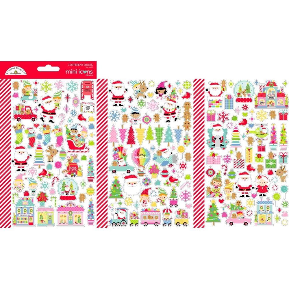 Doodlebug ~ OH WHAT FUN ~ Mini Icons ~ Stickers
