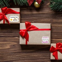 500 PCS Professional Thank You Stickers, 1.5 Inch – Perfect for Shipping & Gifts