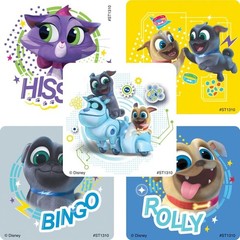 100 Disney Puppy Dog Pals Stickers – Ideal for Scrapbooking & Giveaways