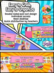 2400 Pcs Scratch and Sniff Stickers for and Children, 8 Rolls Smelly Reward S…
