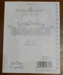 Provo Craft Scrapbooking Stickers by Kristin Cook, Big Santa