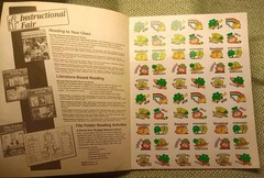 VTG 1980s Instructional Fair Reward Seals Stickers Book Teacher School Over 700