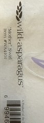 PURPLE MOTHER “SWIRL”Mylar shape(1pcs)My Minds Eye•Wild Asparagus•Card Making•