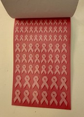 Breast Cancer Awareness Stickers- 348 Count Each- 2 Pads