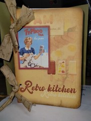Retro Kitchen Junk Journal Scrapbook USA Seller