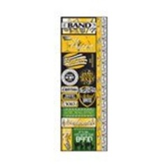 Signature Series 2012 Cardstock Combo Stickers 4.25″X12″-Band