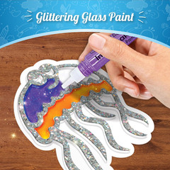 DIY Jelly Stickers – Ocean | 3D Gel Stickers Craft Kit for Kids | Window, Bottle
