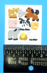 On The Farm Animals Sandylion Sticker Mod Sheet 2″x 2″