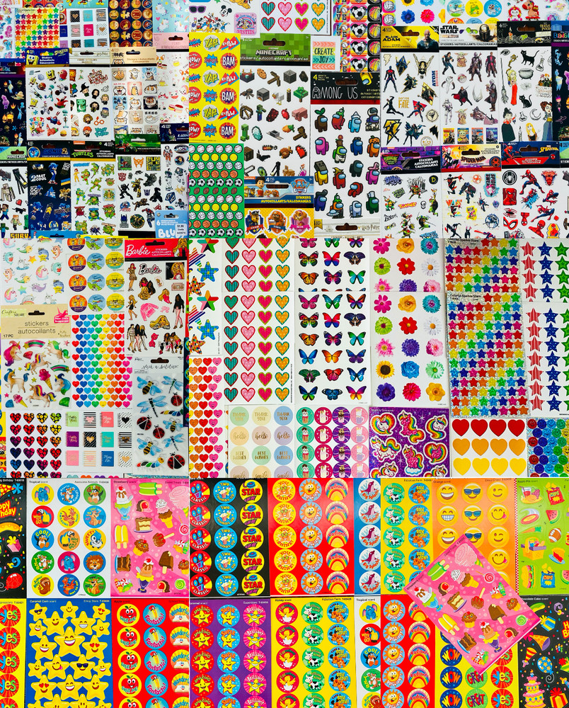 75 New Full STICKER Sheets | Back 2 School Bundle | Kids Teachers TEENS Girl Boy
