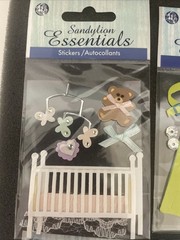 Sandylion Essentials Dimensional Scrapbooking Stickers, 10 Packages 2004