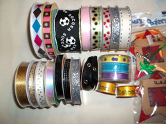HUGE lot Scrapbooking Ribbons 20 & 6 Frames NIP