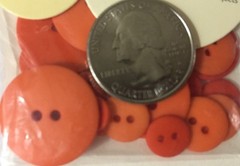 ORANGE CIRCLE ULTRA-THIN BUTTONS(24pc)Making Memories•Asst. Sizes 3/8″-7/8″