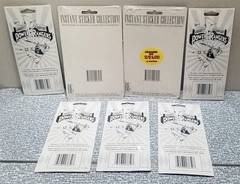 LOT of 7 PACKS MIGHTY MORPHIN POWER RANGERS STICKERS Sealed NOS