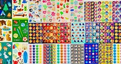 MXD Lot 2099 Stickers | Trend Cartoon Kids Disney Characters TV movies Novelty