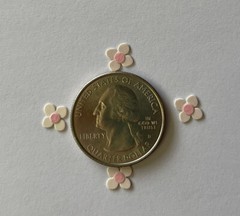 PINK IMPATIENS FLOWER Embellishment(12pc)Jolee’s •Garden•Plant•Spring•Wedding