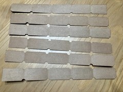 Handmade Faux Tickets Scrapbooking Embellishments Grungy Ephemera