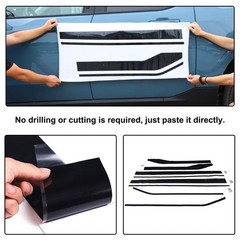 Car Body Side Stripe Decal Compatible with Ford Maverick 2022 Car Body Door S…