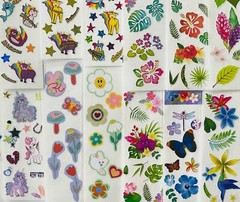 259+ Sticker Lot animals butterfly cat kittens bird flowers plants sea wild life
