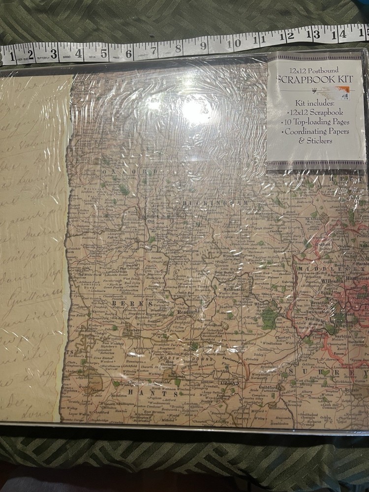 Vintage Scrapbook Kit Package Unopened