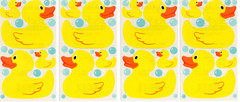 Vintage FMI Frances Meyer Stickers 4 Sheets Just Duckie RTST 896