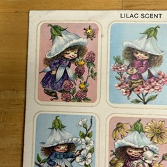 Vintage Victoria Plum Critters Smelly Scratch ‘n Sniff Stickers Very RARE Read