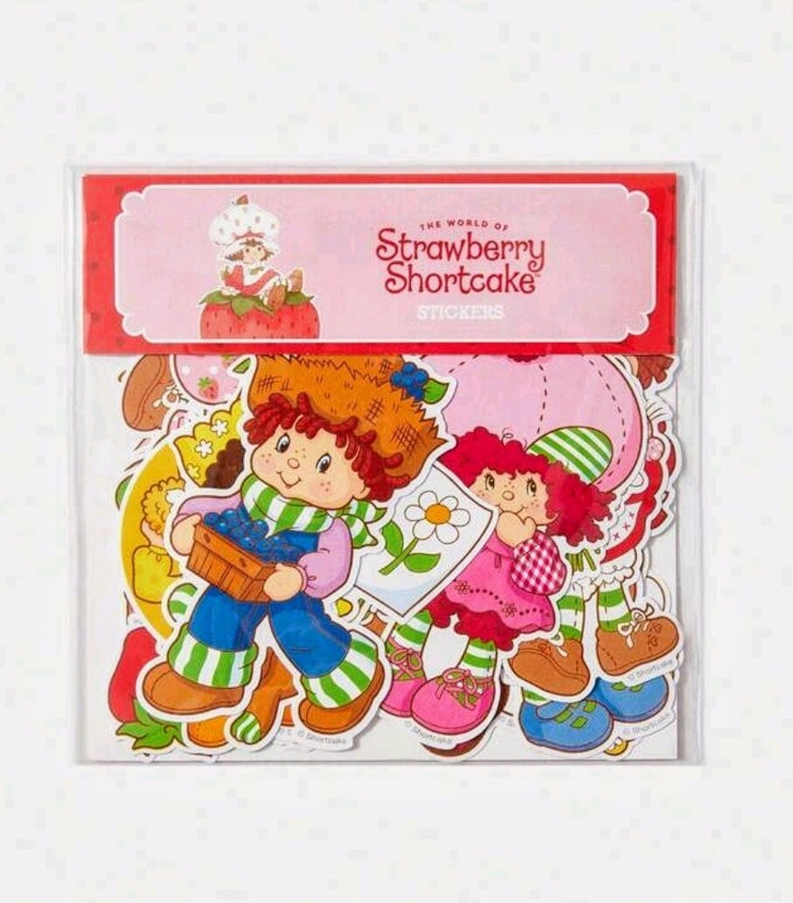 Strawberry Shortcake And Friends Stickers 42 Pieces Per Pack