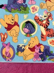 VTG SANDYLION DISNEY WINNIE THE POOH PIGLET TIGGER EEYORE STICKERS 2 PKGS NEW